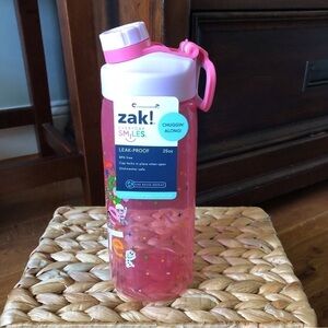Zak! Pink 100 years of Disney water bottle 25oz.